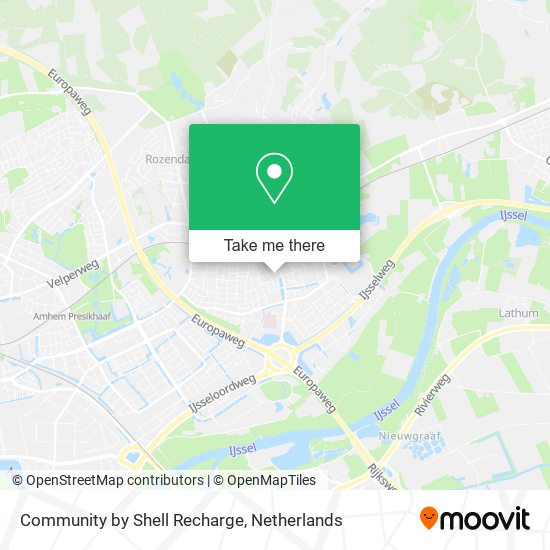 Community by Shell Recharge map