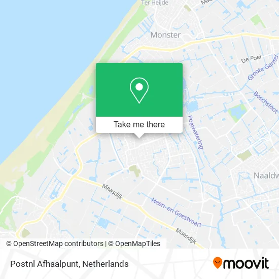 Postnl Afhaalpunt Karte