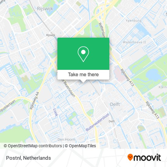 Postnl map