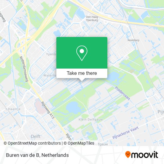 Buren van de B map