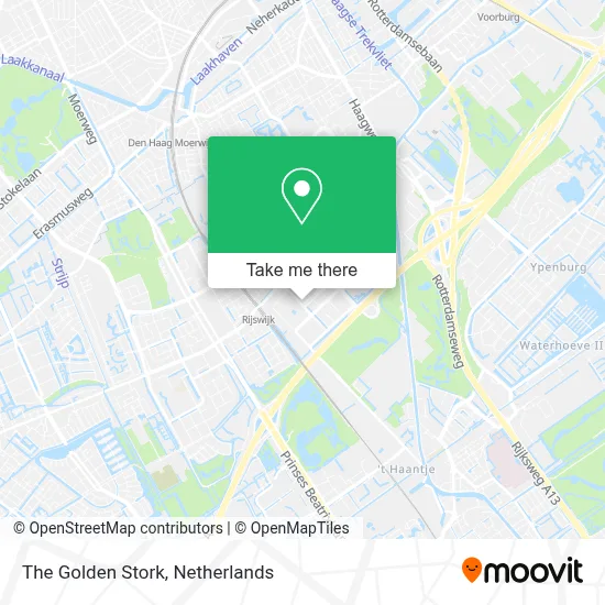 The Golden Stork map