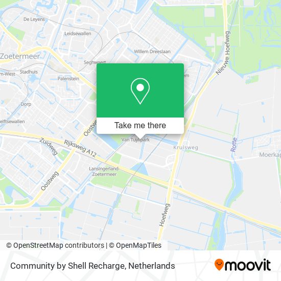 Community by Shell Recharge map