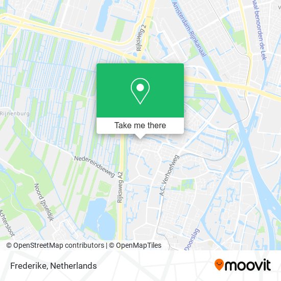 Frederike map