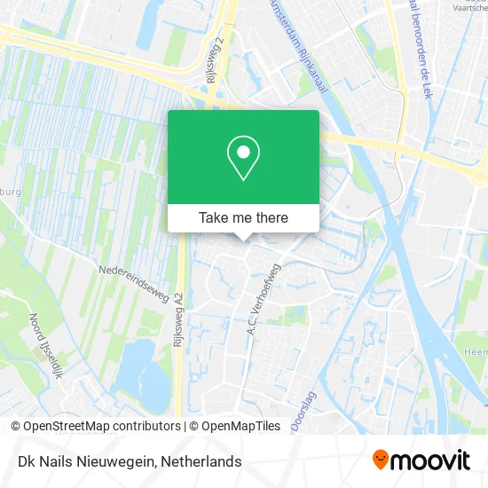 Dk Nails Nieuwegein map
