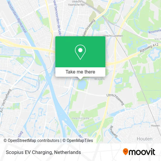 Scopius EV Charging map