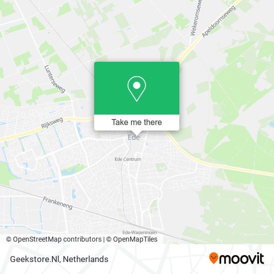 Geekstore.Nl map