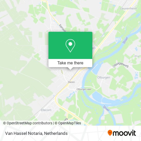 Van Hassel Notaria map