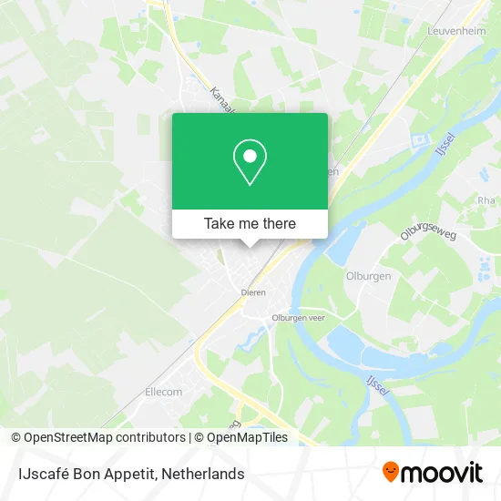 IJscafé Bon Appetit map