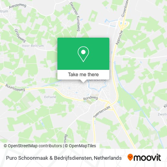 Puro Schoonmaak & Bedrijfsdiensten map