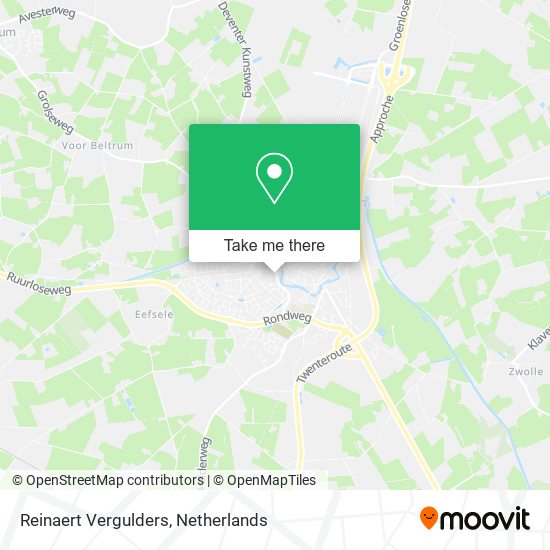 Reinaert Vergulders map