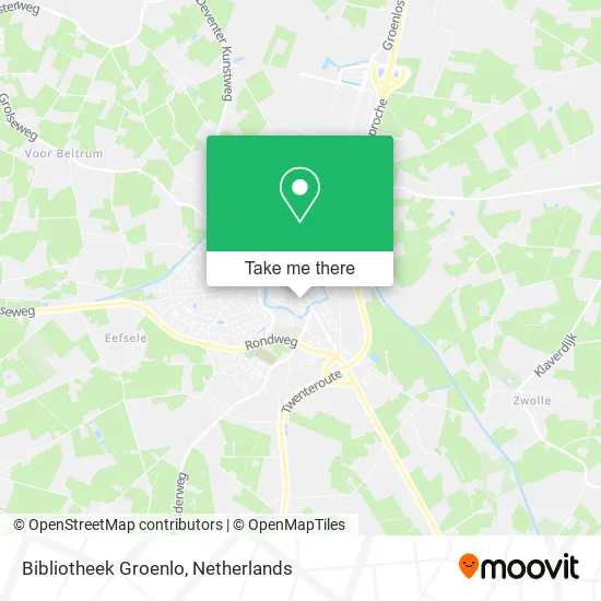 Bibliotheek Groenlo Karte