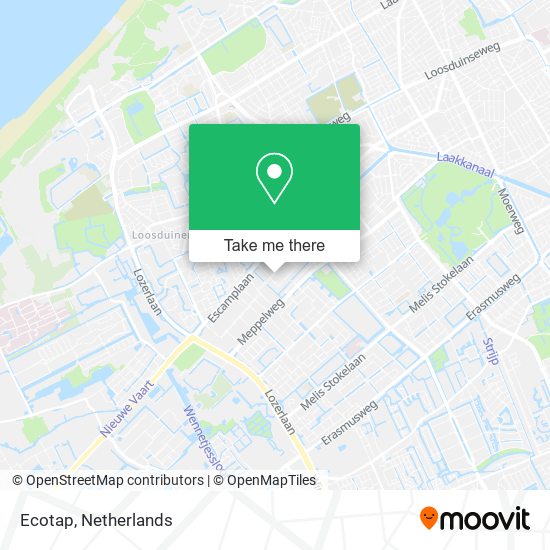 Ecotap map