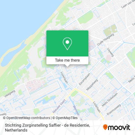 Stichting Zorginstelling Saffier - de Residentie map