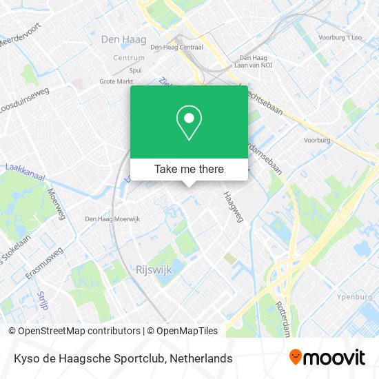 Kyso de Haagsche Sportclub map