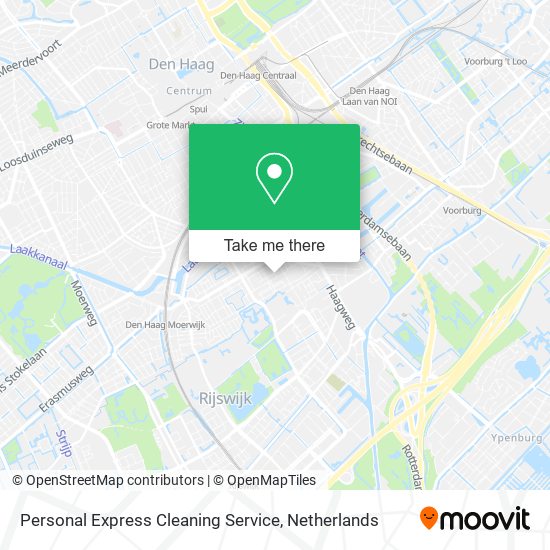 Personal Express Cleaning Service map