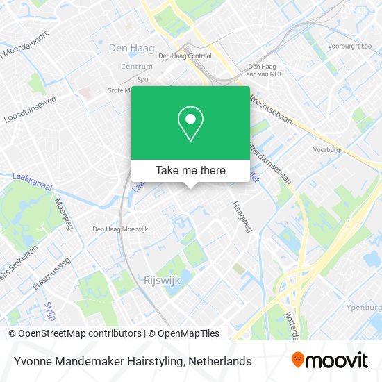 Yvonne Mandemaker Hairstyling map