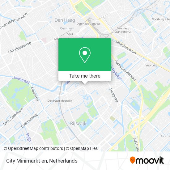 City Minimarkt en map