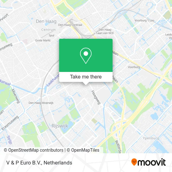 V & P Euro B.V. map