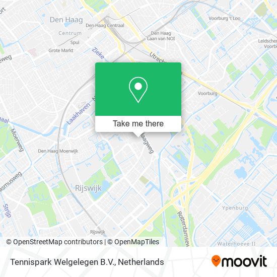 Tennispark Welgelegen B.V. map