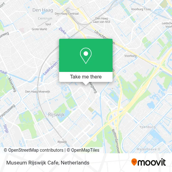 Museum Rijswijk Cafe map