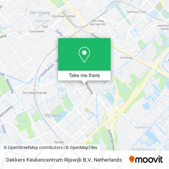 Dekkers Keukencentrum Rijswijk B.V. Karte