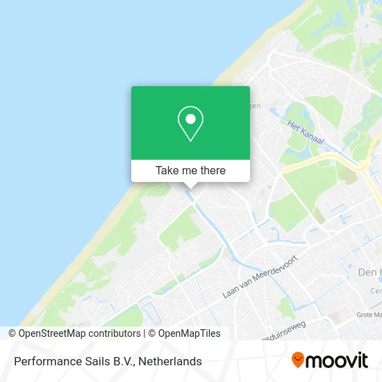 Performance Sails B.V. map