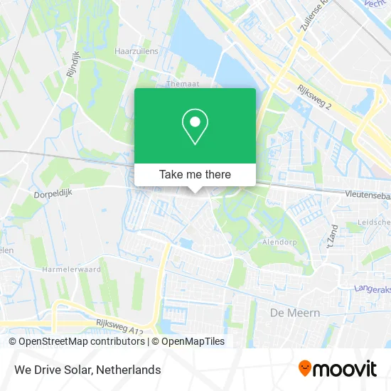 We Drive Solar Karte