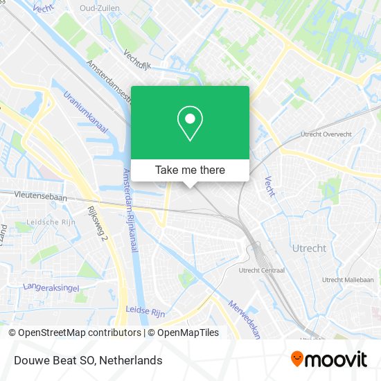 Douwe Beat SO map