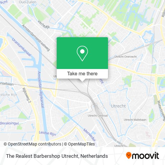 The Realest Barbershop Utrecht map