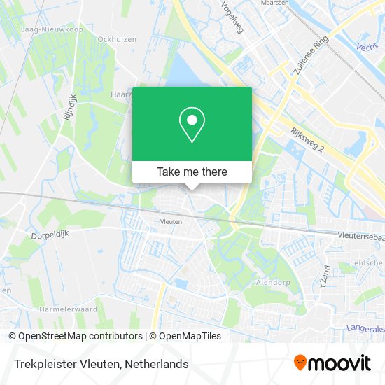 Trekpleister Vleuten map