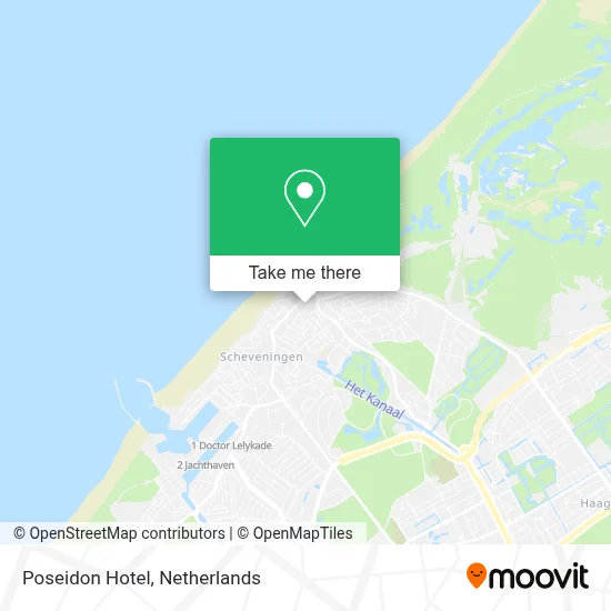 Hotel Poseidon map