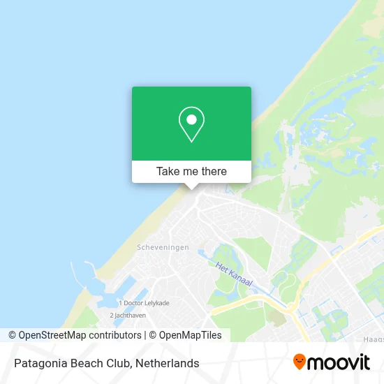 Patagonia Beach Club map