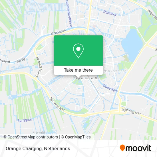 Orange Charging map