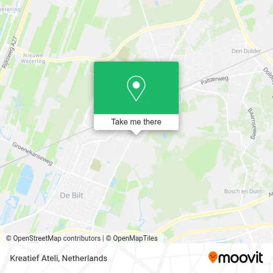 Kreatief Ateli map