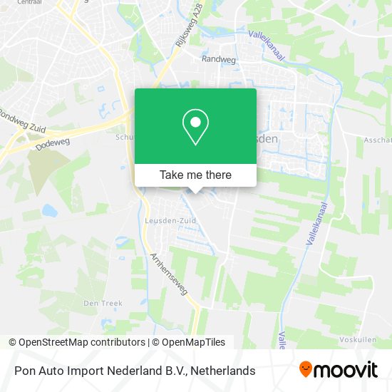 Pon Auto Import Nederland B.V. Karte