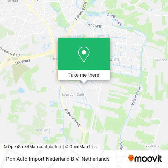 Pon Auto Import Nederland B.V. map