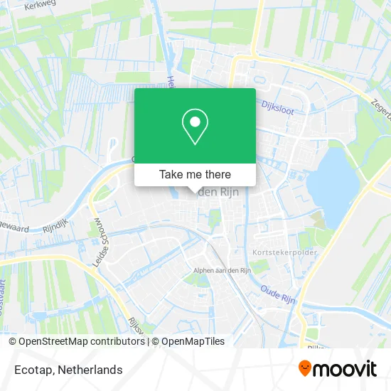 Ecotap map