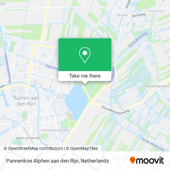 Pannenkoe Alphen aan den Rijn map