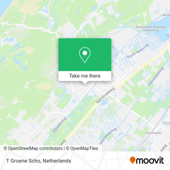 T Groene Scho map