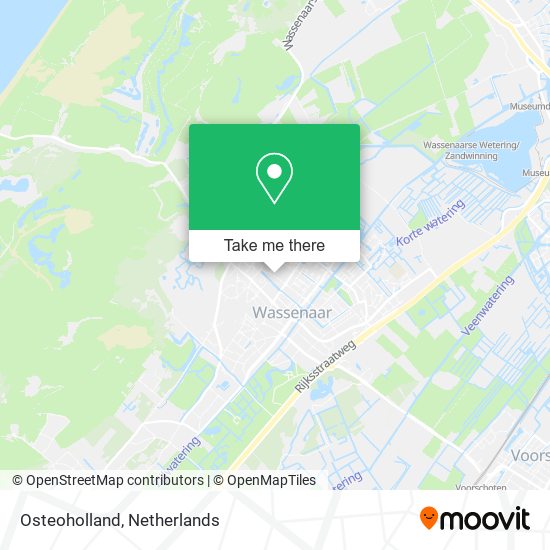 Osteoholland map