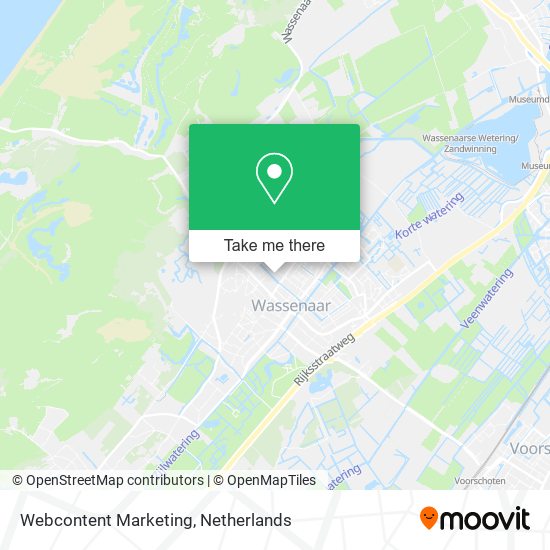 Webcontent Marketing map