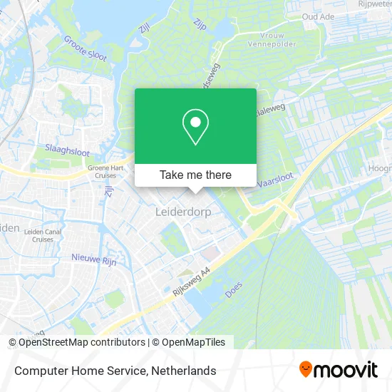 Computer Home Service map