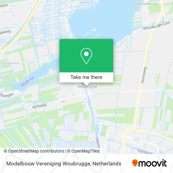 Modelbouw Vereniging Woubrugge Karte