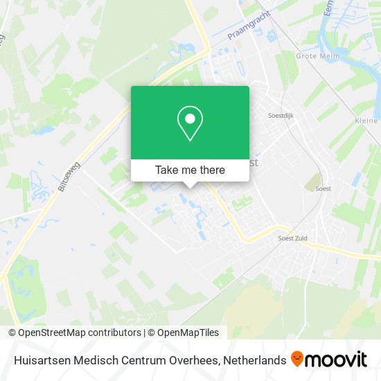 Huisartsen Medisch Centrum Overhees map