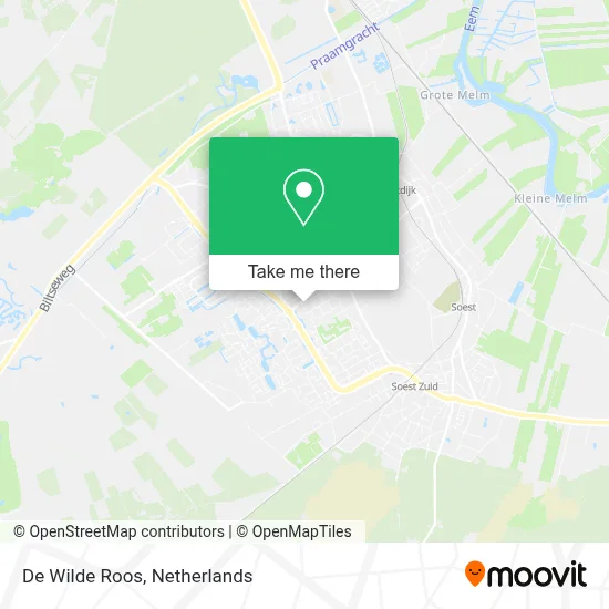De Wilde Roos map