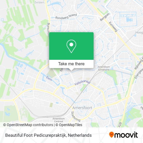 Beautiful Foot Pedicurepraktijk map