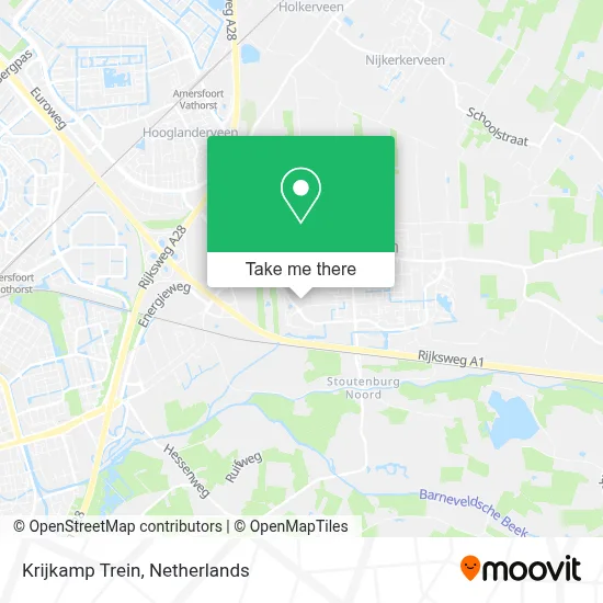 Krijkamp Trein map