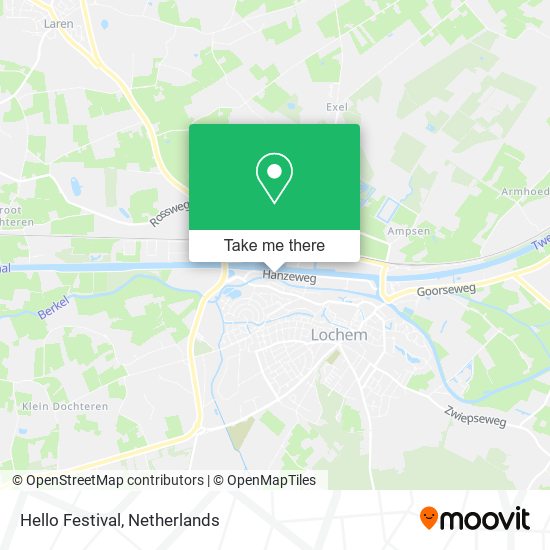 Hello Festival map