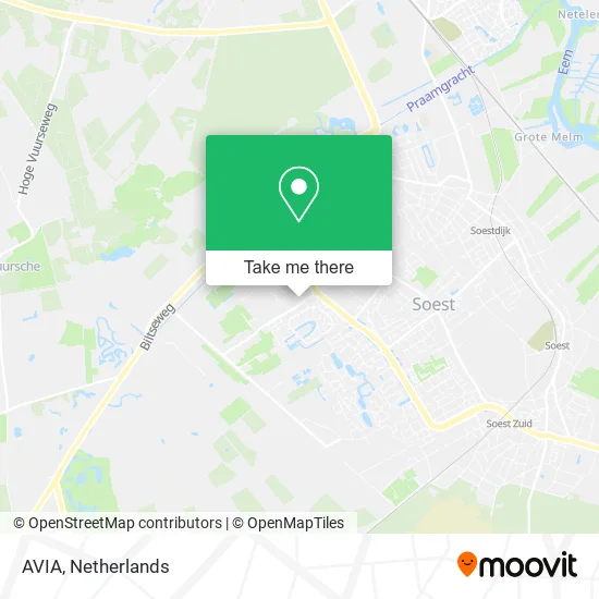 AVIA map