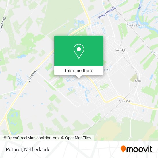 Petpret map